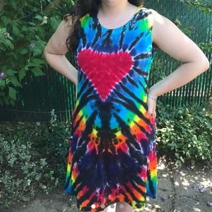 Tie dye dress